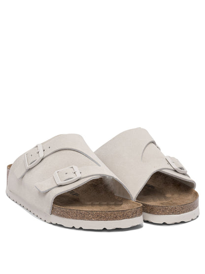 Birkenstock "Zurich" Slides - White