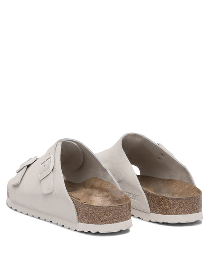 Birkenstock "Zurich" Slides - White