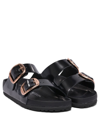 Birkenstock "Arizona Big Buckle" low sandals - Black