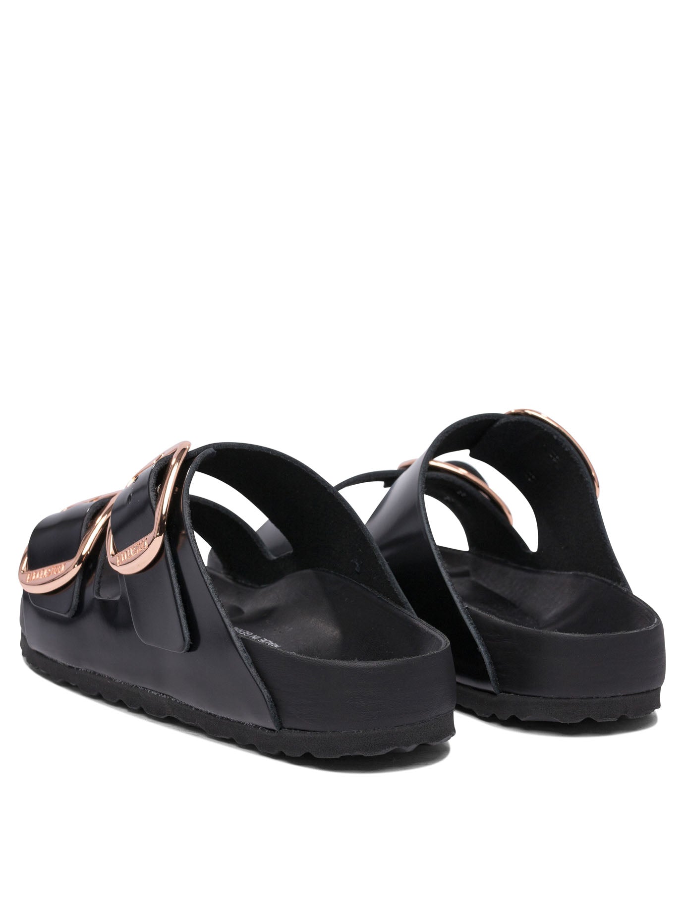 Birkenstock "Arizona Big Buckle" low sandals - Black