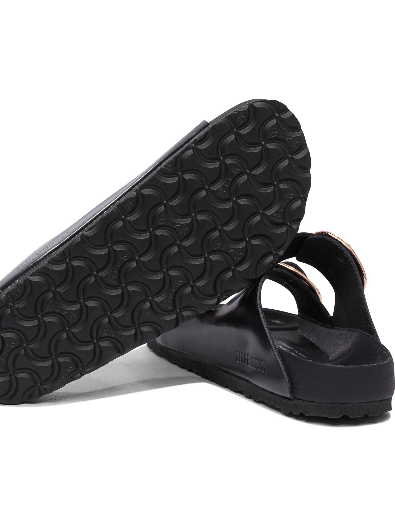 Birkenstock "Arizona Big Buckle" low sandals - Black