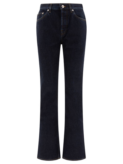 Burberry High rise bootcut jeans - Blue