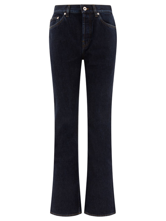 Burberry High rise bootcut jeans - Blue
