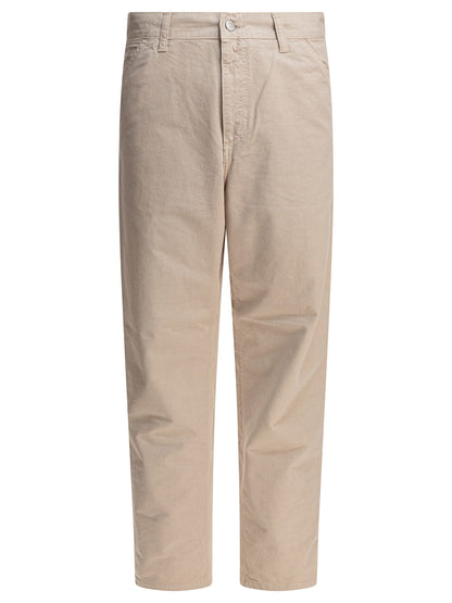 Carhartt Wip "Single Knee" Work Pants - Beige