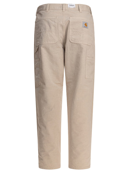 Carhartt Wip "Single Knee" Work Pants - Beige