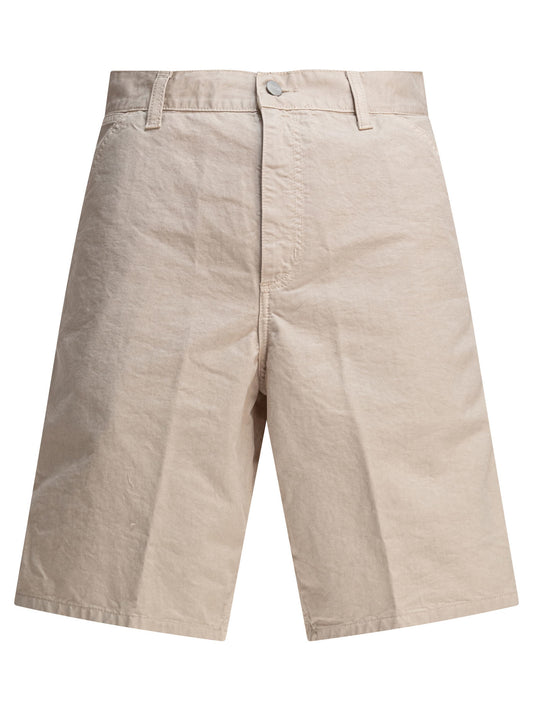 Carhartt Wip "Single Knee" Shorts - Beige