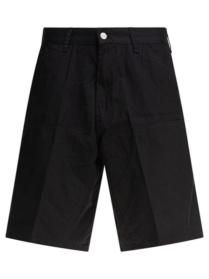 Carhartt Wip "Double Knee" Shorts - Black