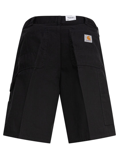 Carhartt Wip "Double Knee" Shorts - Black