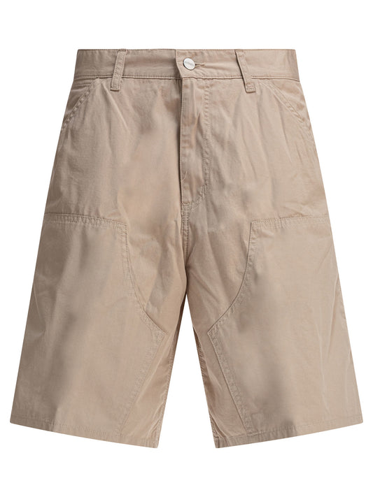 Carhartt Wip "Double Knee" Shorts - Beige