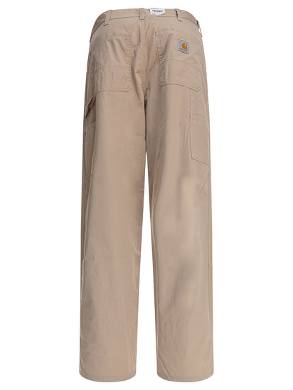 Carhartt Wip "Double Knee" Work Pants - Beige