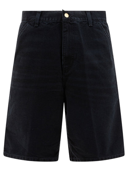 Carhartt Wip "Single Knee" Shorts - Black