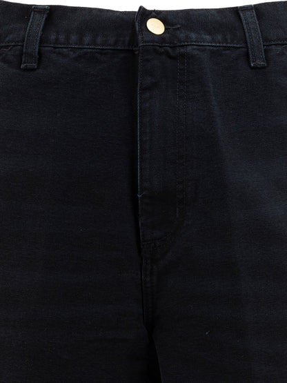 Carhartt Wip "Single Knee" Shorts - Black