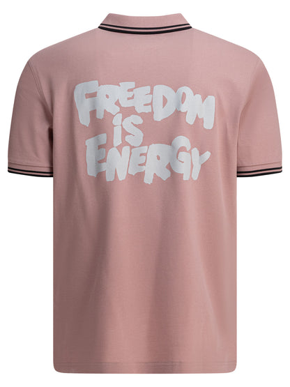 Comme Des GarçOns Shirt "CDG Fred Perry" polo shirt - Pink