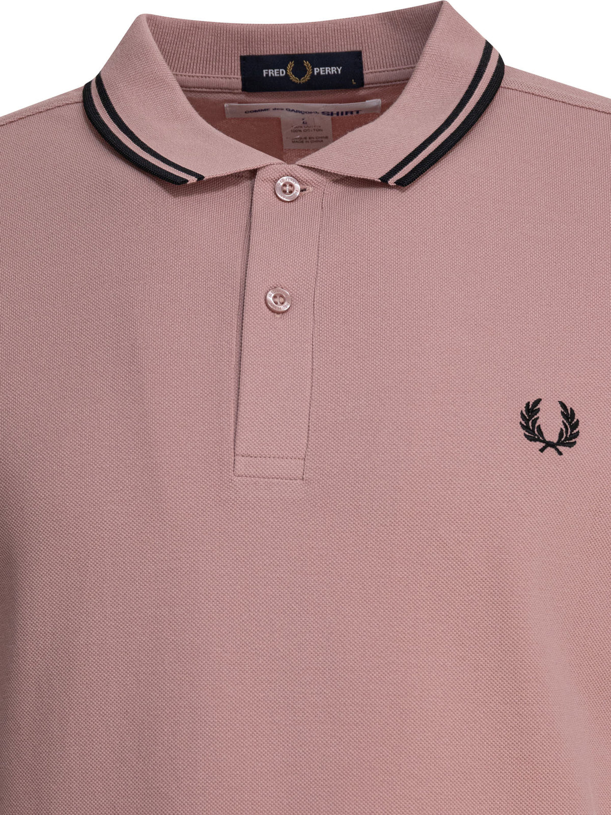 Comme Des GarçOns Shirt "CDG Fred Perry" polo shirt - Pink
