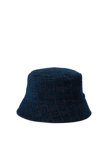 Ferragamo Bucket hat - Blue