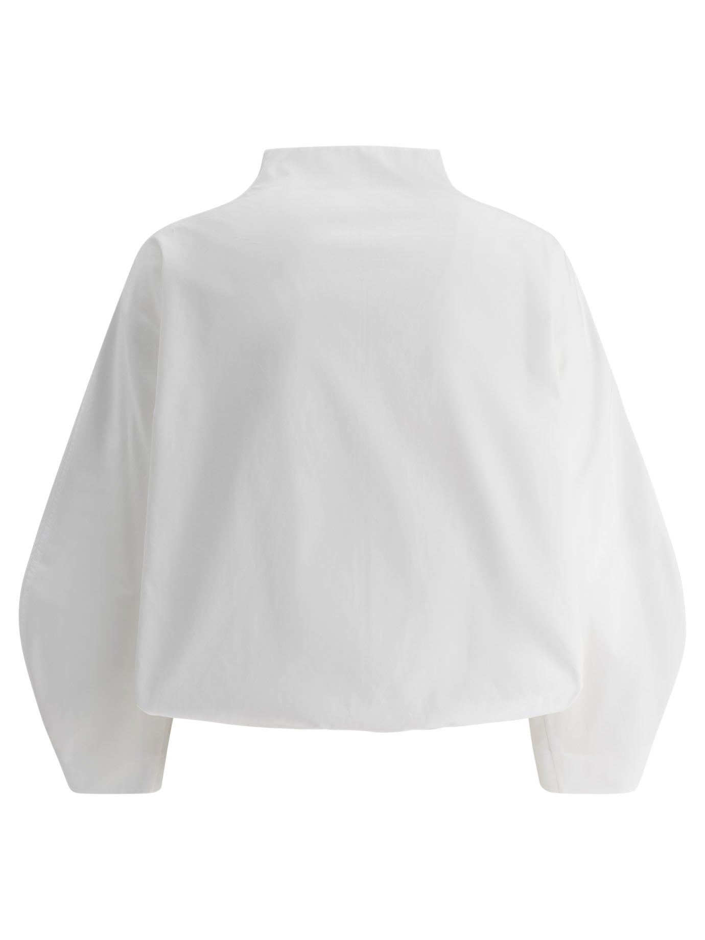Givenchy Cropped poplin shirt - White