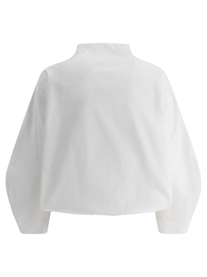 Givenchy Cropped poplin shirt - White