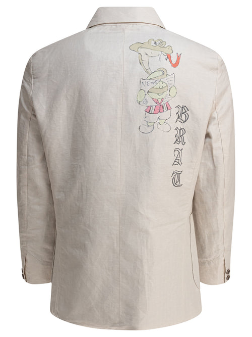 Kapital "BEERpt" blazer jacket - Beige