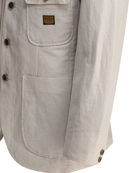 Kapital "BEERpt" blazer jacket - Beige
