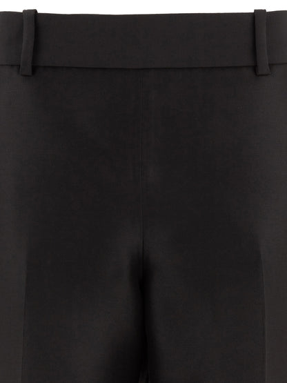 Khaite Virgin wool pants - Black