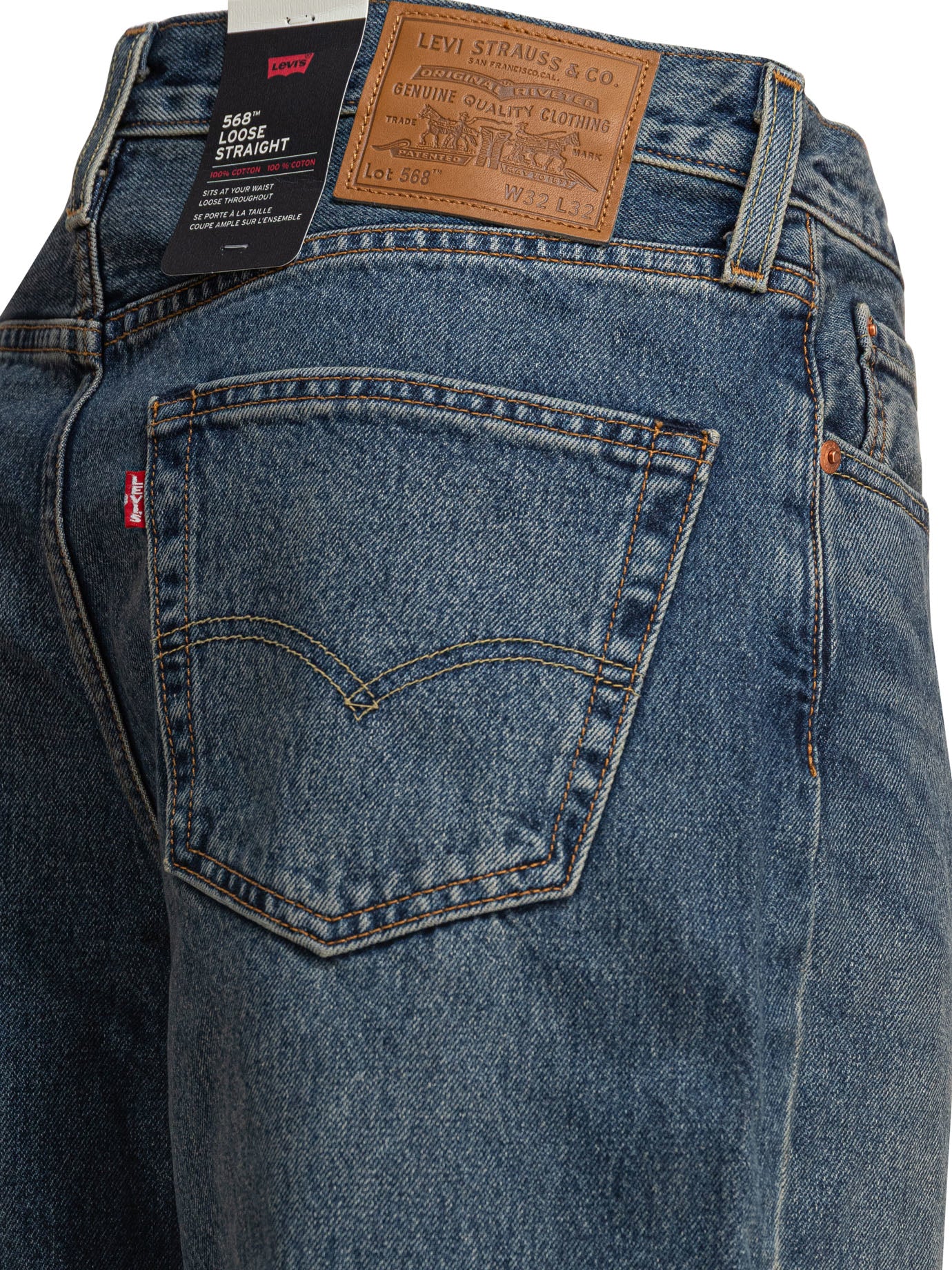 Levi'S "568 Loose Straight" Jeans - Blue
