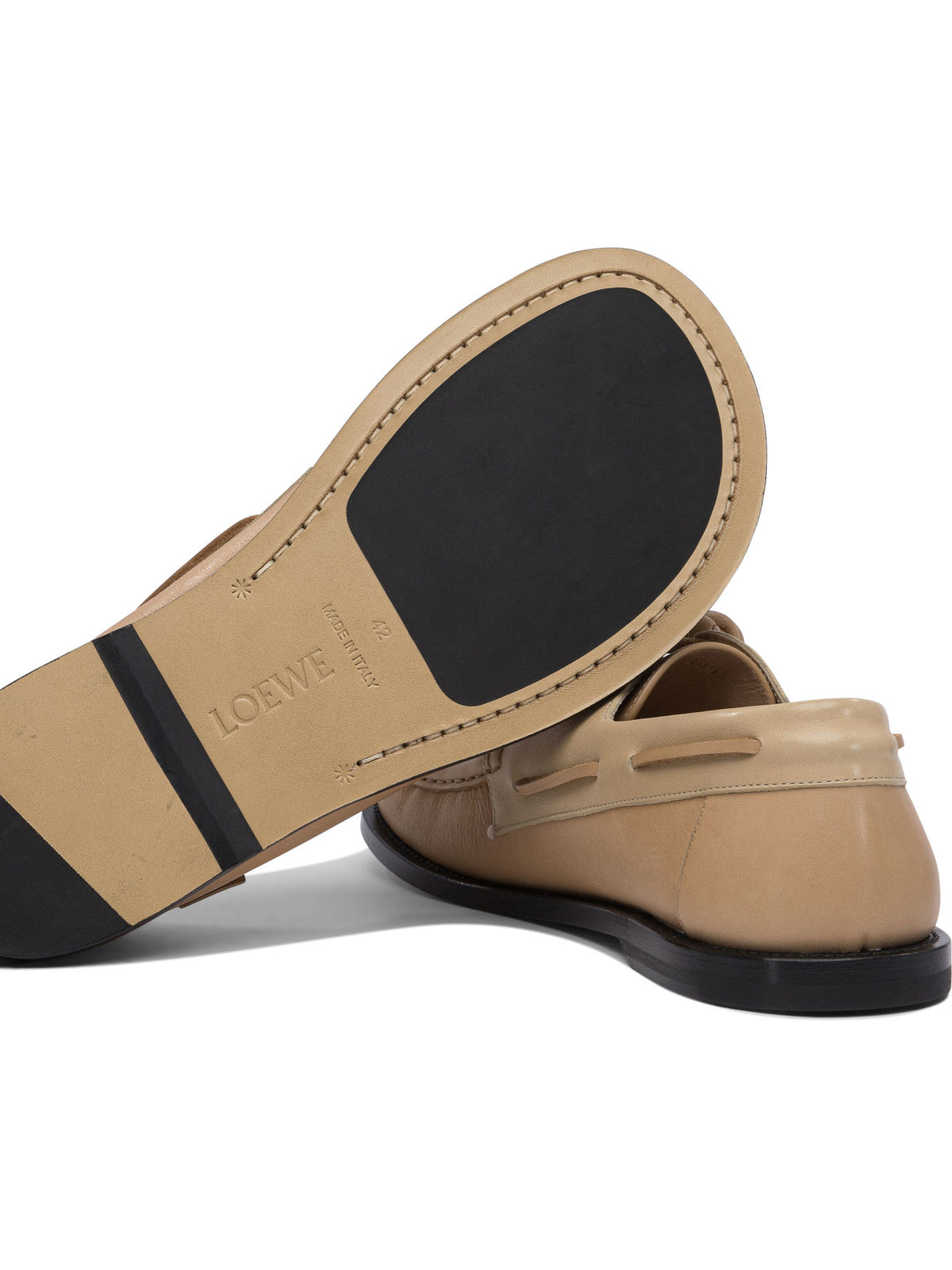 Loewe "Campo" laced loafers - Beige