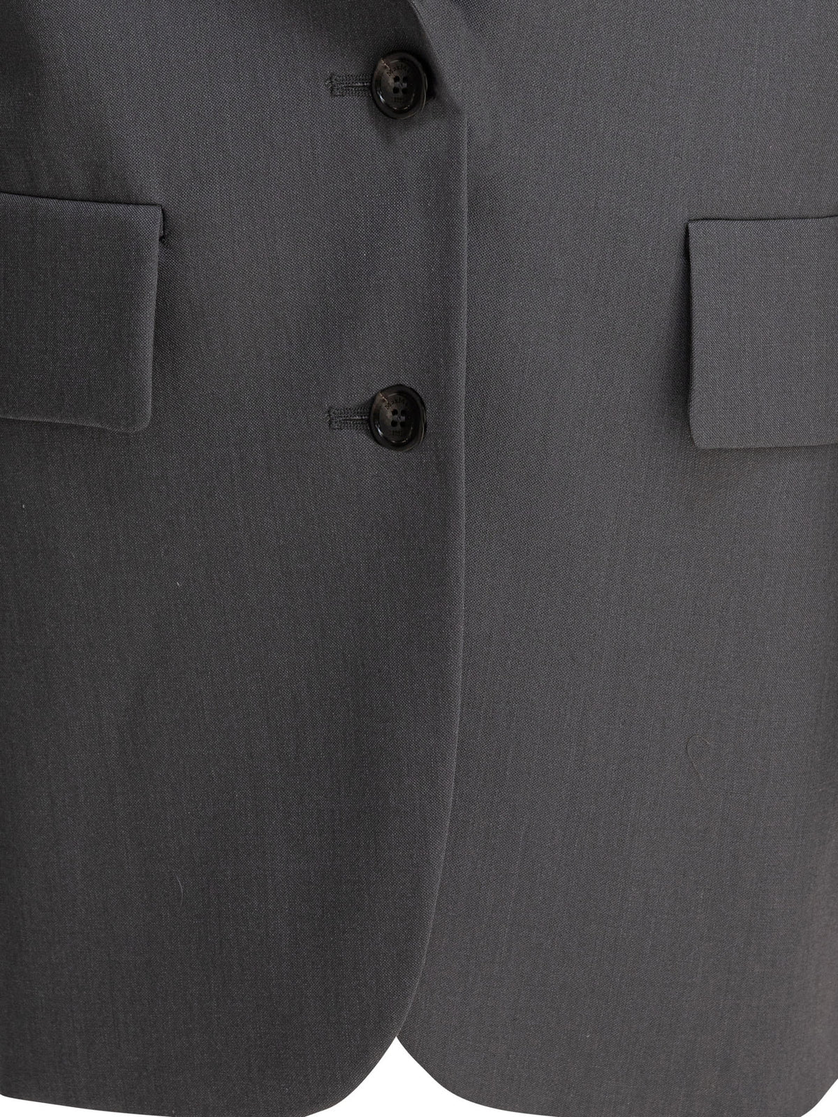 Max Mara Virgin wool "Ebridi" blazer - Grey