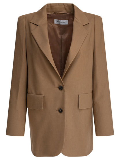 Max Mara Single-breasted blazer "Kitten" - Beige