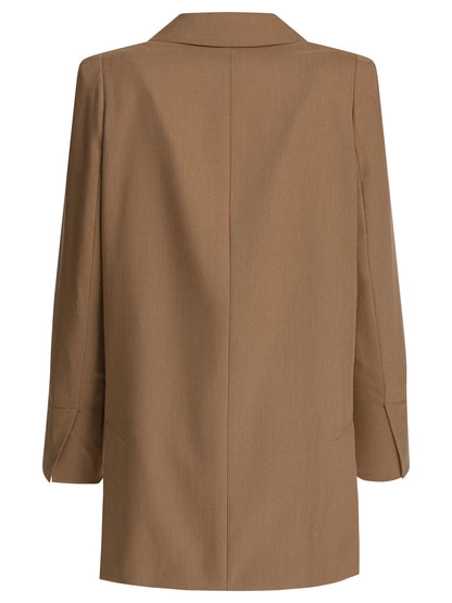 Max Mara Single-breasted blazer "Kitten" - Beige