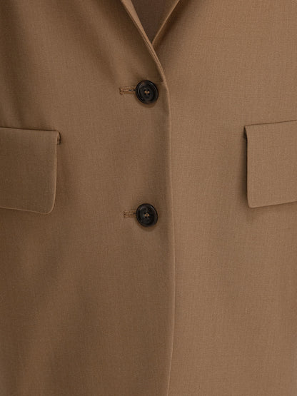 Max Mara Single-breasted blazer "Kitten" - Beige