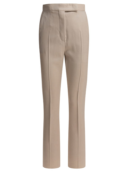Max Mara Straight-leg trousers - Beige