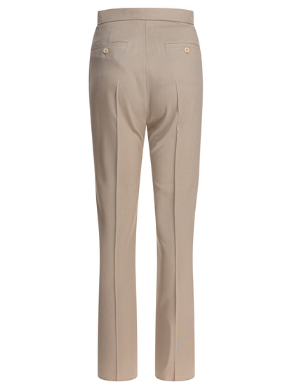 Max Mara Straight-leg trousers - Beige