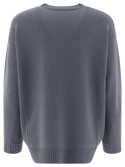 Max Mara "1951" crewneck sweater - Light Blue