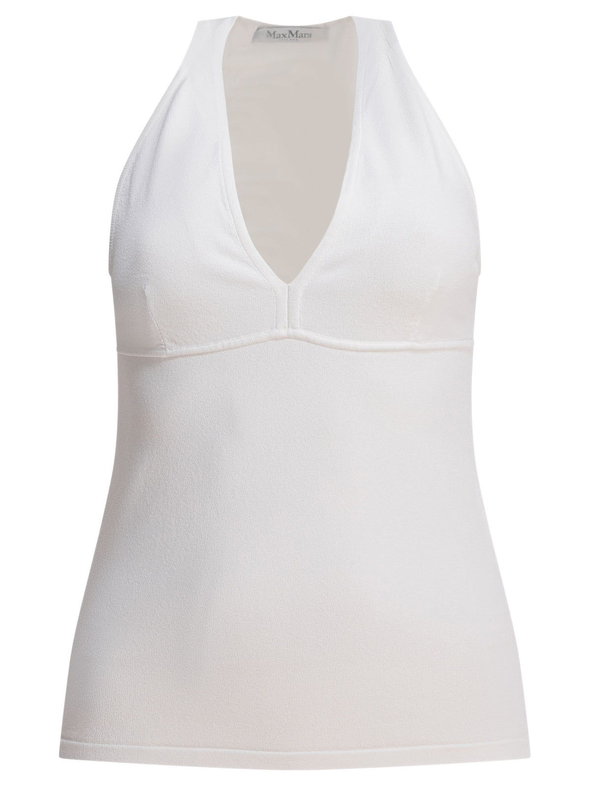 Max Mara Viscose top - White