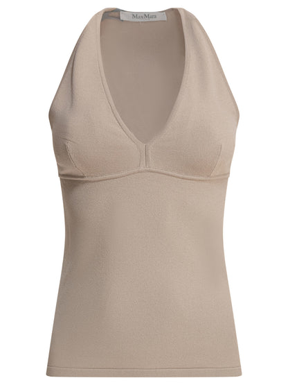 Max Mara Viscose top - Beige