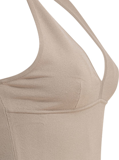 Max Mara Viscose top - Beige