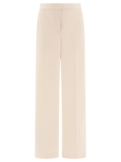 Max Mara Straight-leg trousers - White