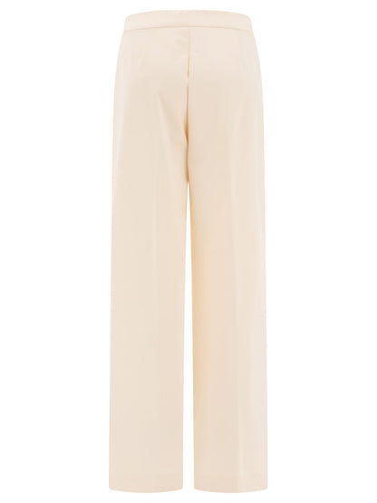 Max Mara Straight-leg trousers - White
