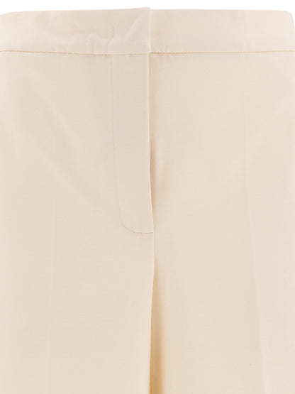 Max Mara Straight-leg trousers - White