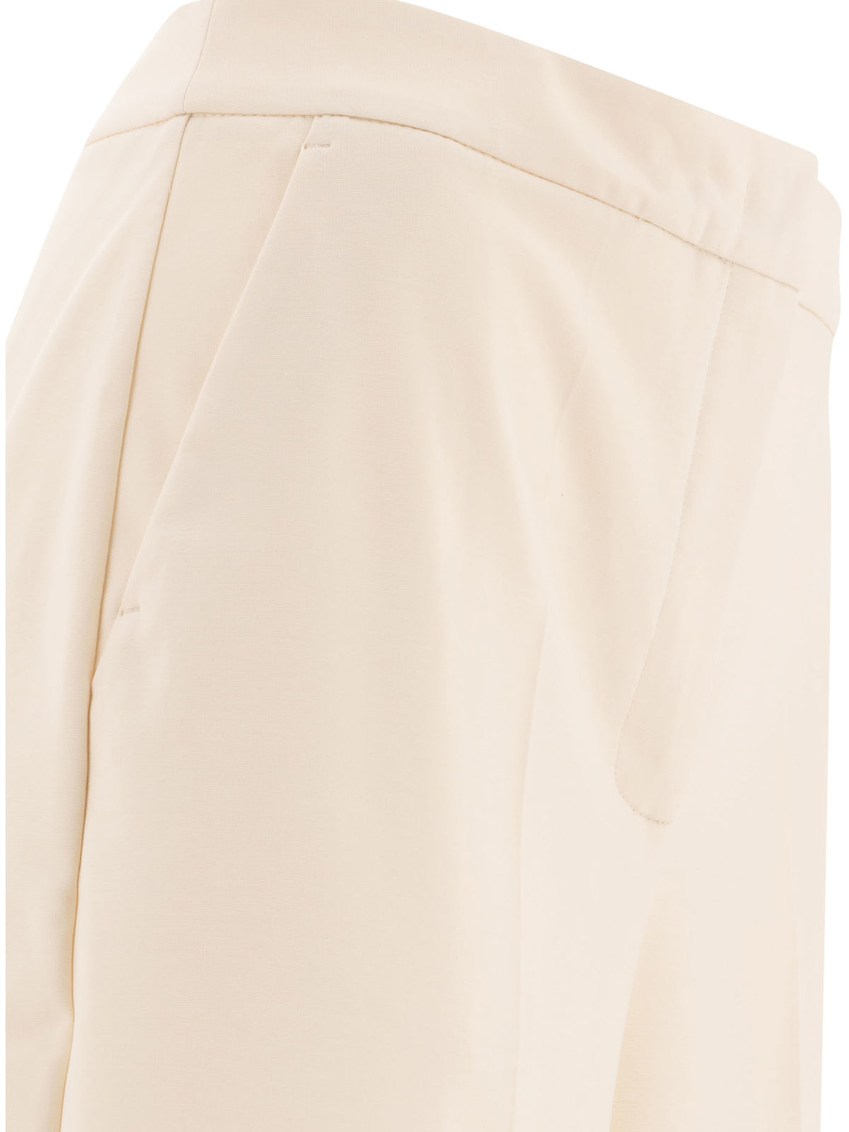 Max Mara Straight-leg trousers - White