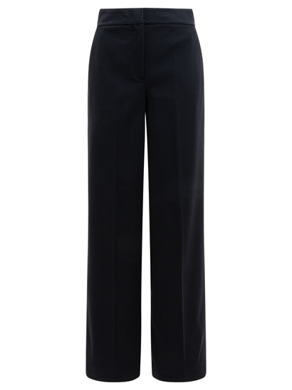 Max Mara Straight-leg trousers - Black