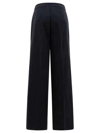 Max Mara Straight-leg trousers - Black