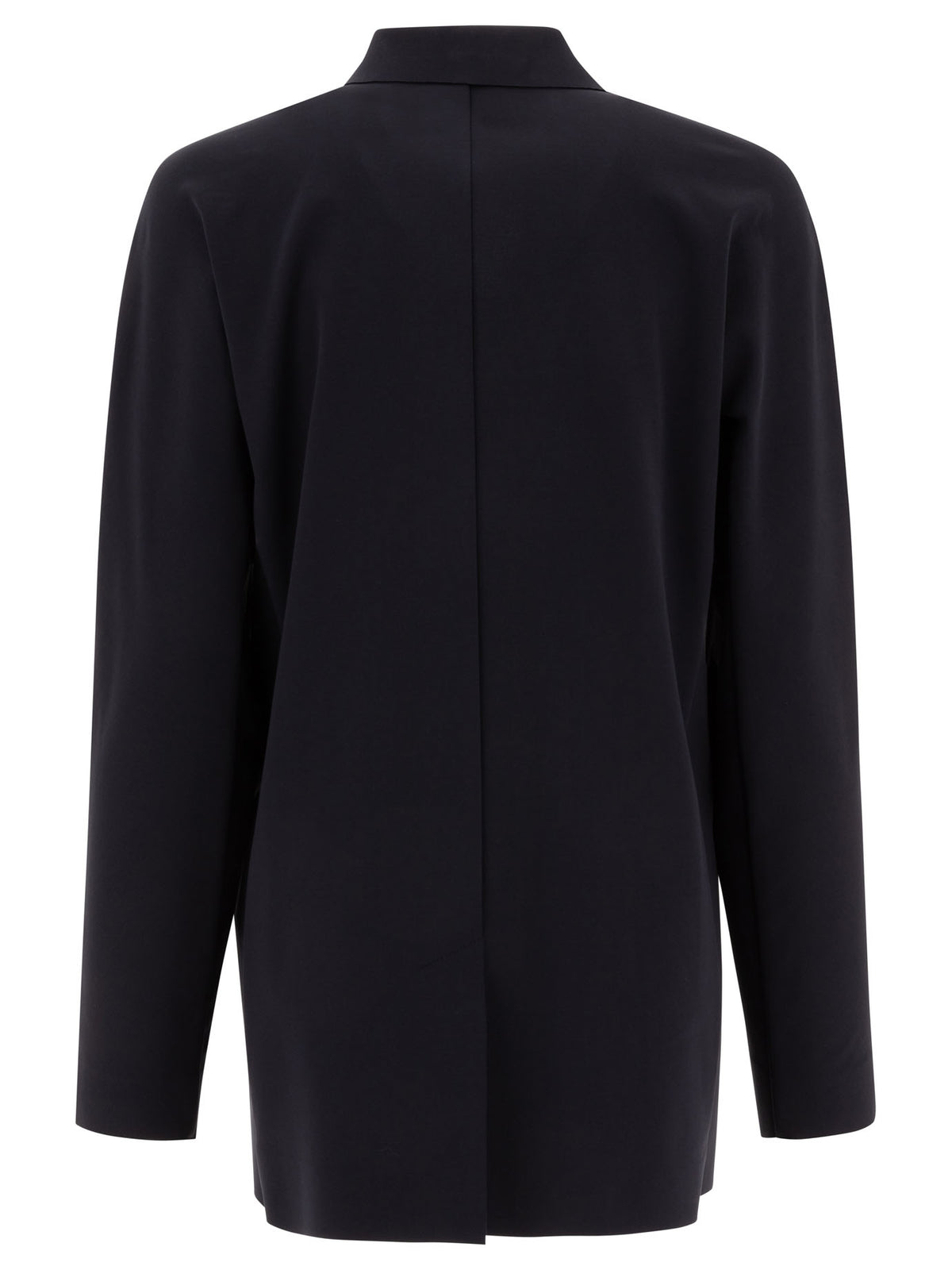 Max Mara Single-breasted jersey blazer - Blue