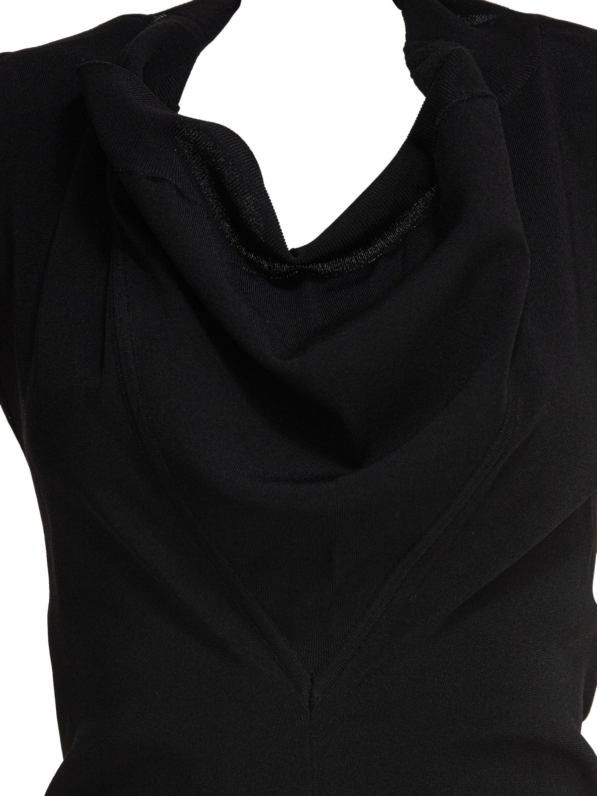 Max Mara Sportmax Sleeveless draped bodysuit - Black