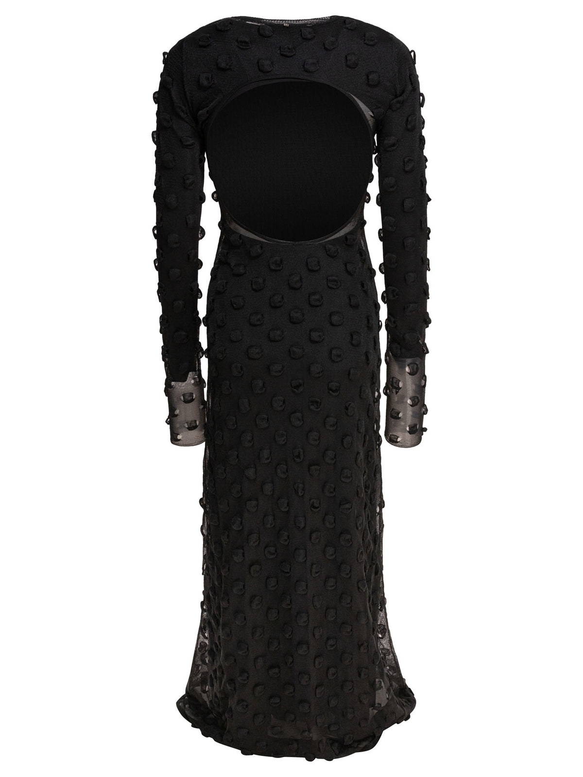 Max Mara Sportmax Long flared dress - Black