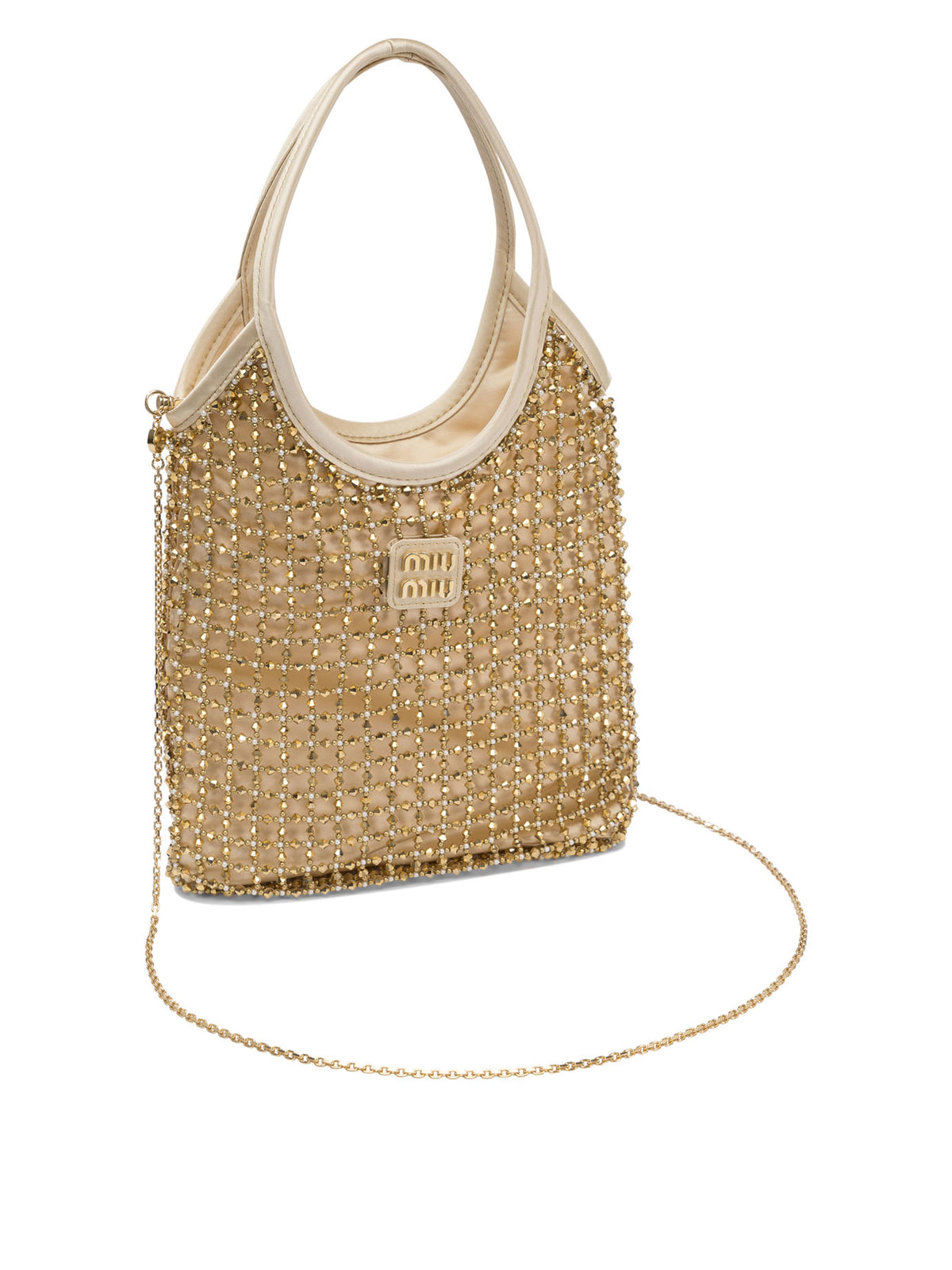 Miu Miu "Ivy" small handbag - Beige