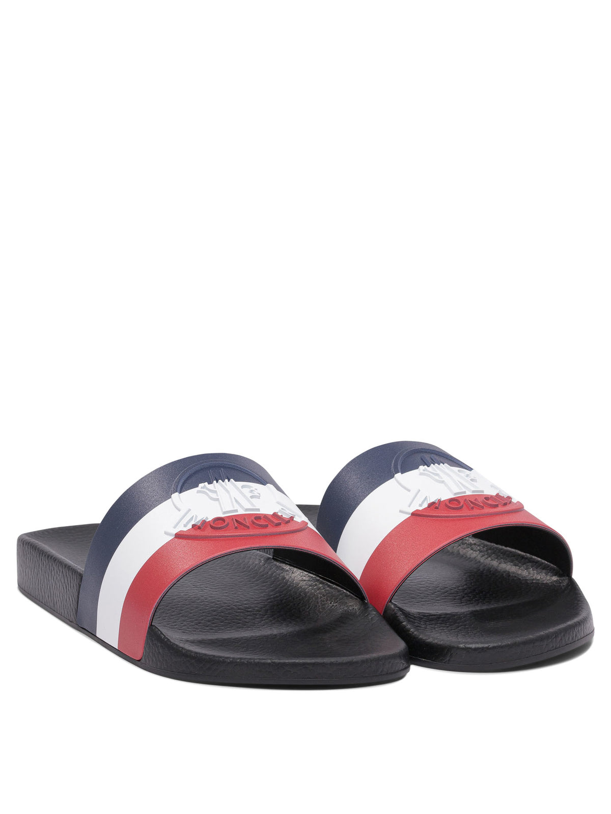 Moncler "Basile" slides - Blue