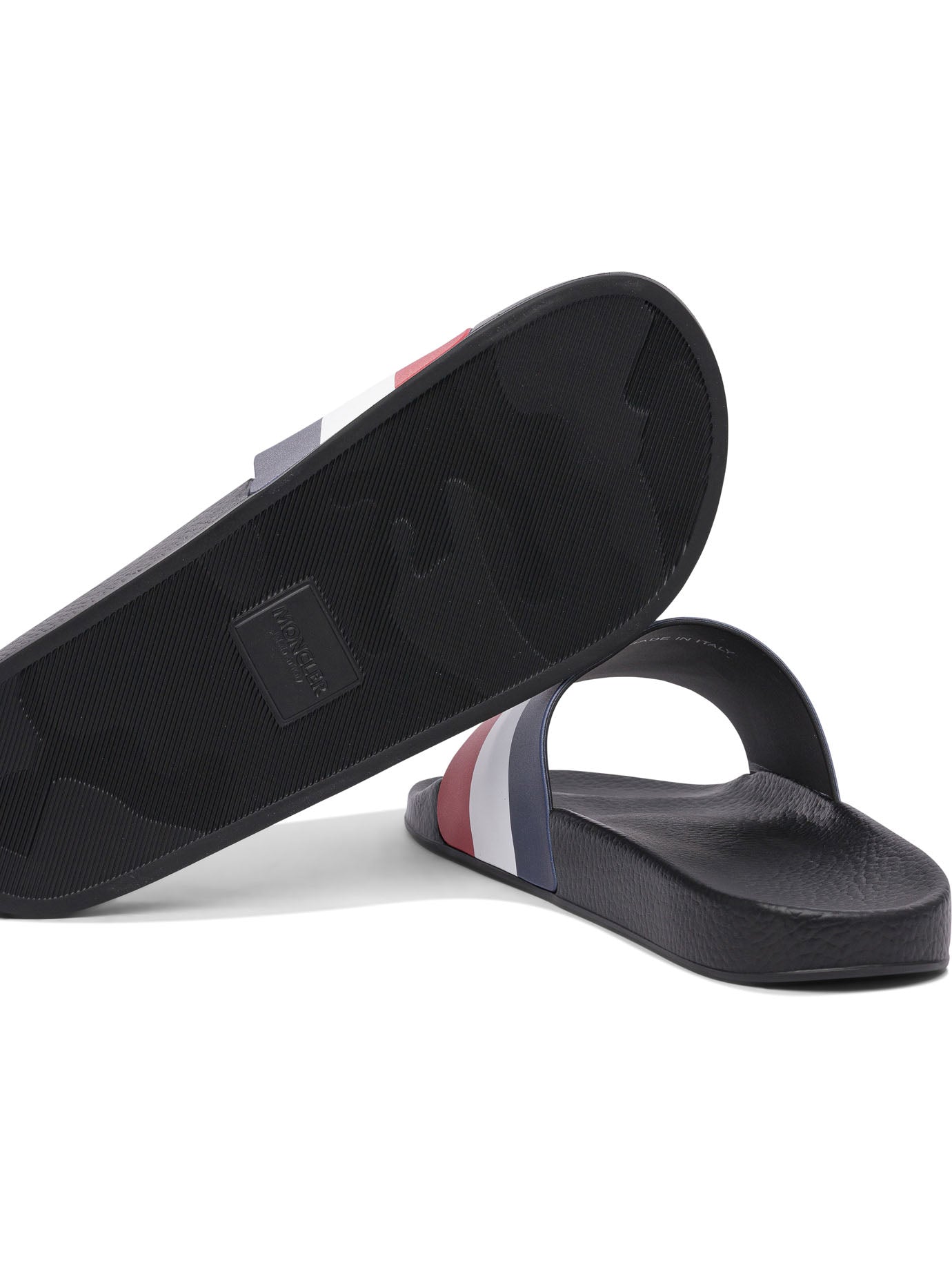 Moncler "Basile" slides - Blue