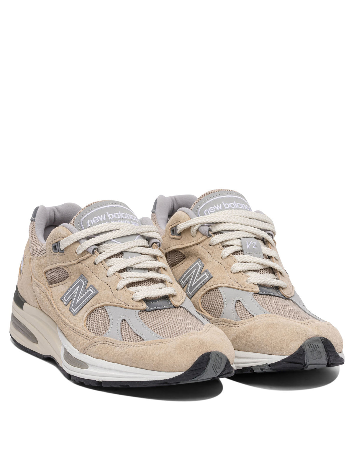 New Balance "Elevated Essentials Made in UK991V2" Sneakers - Beige