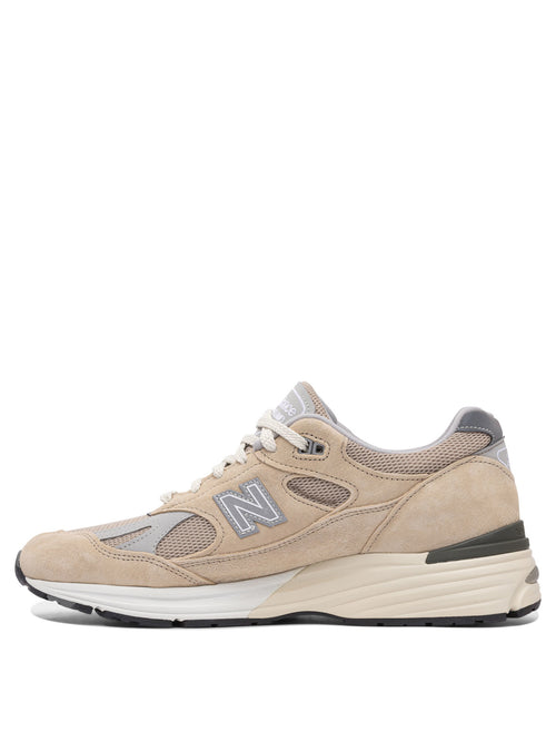 New Balance "Elevated Essentials Made in UK991V2" Sneakers - Beige